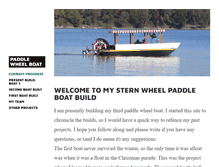 Tablet Screenshot of philspaddleboat.com